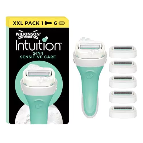 Wilkinson Sword Intuition Sensitive Care Rasierer für Damen ohne Rasiergel