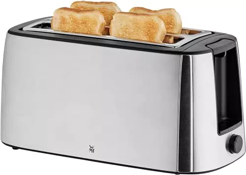 WMF Bueno Pro Toaster Langschlitz mit Brötchenaufsatz und 6 Bräunungsstufen
