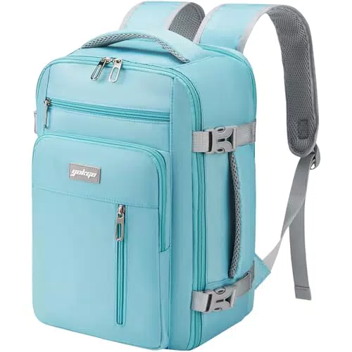 YOKGO Reiserucksack Handgepäck 40x20x25 cm für Ryanair, Kabinentasche für Laptop