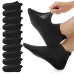 YouShow Sneaker Socken aus Baumwolle für Herren und Damen - Sportsocken atmungsaktiv und kurz