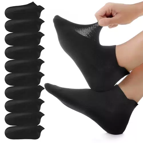 YouShow Sneaker Socken aus Baumwolle für Herren und Damen - Sportsocken atmungsaktiv und kurz