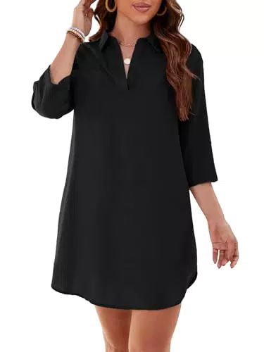 ZANZEA Damen Strandkleid Bikini Cover Up – Sommer Bademode für Strand und Pool