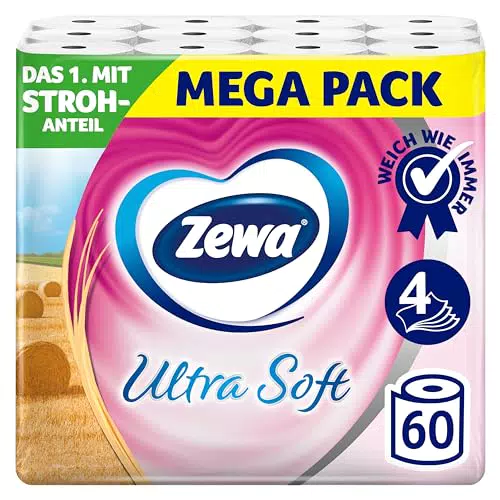 ZEWA Ultra Soft Toilettenpapier – Sanftes und reißfestes Toilettenpapier