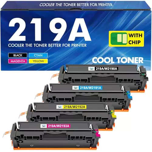 HP 219A 219X MFP 3302FDWG kompatibler Toner mit Chip für Color LaserJet Pro