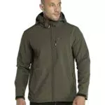 33,000ft Softshelljacke Herren Wasserdicht Winddicht Fleece Gefüttert Outdoor