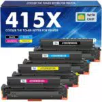 HP 415X Toner kompatibel mit Laserjet Pro MFP M479fdw, M454dw, Ersatzkartusche