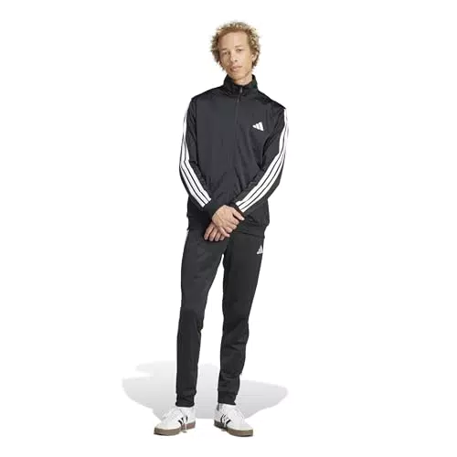 adidas Herren Sportswear Basic 3 Stripes Trainingsanzug