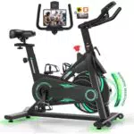 Advamsoler Heimtrainer Fahrrad mit App, Magnetwiderstand & LCD für Zuhause