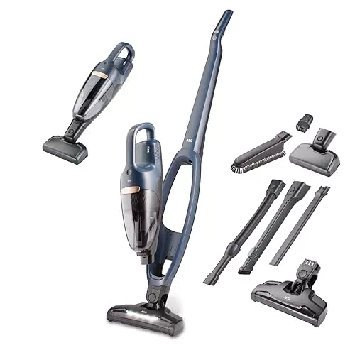 AEG QX7-1-I360 Akku Staubsauger kabellos, beutellos, leise, 2in1 für Tierhaare