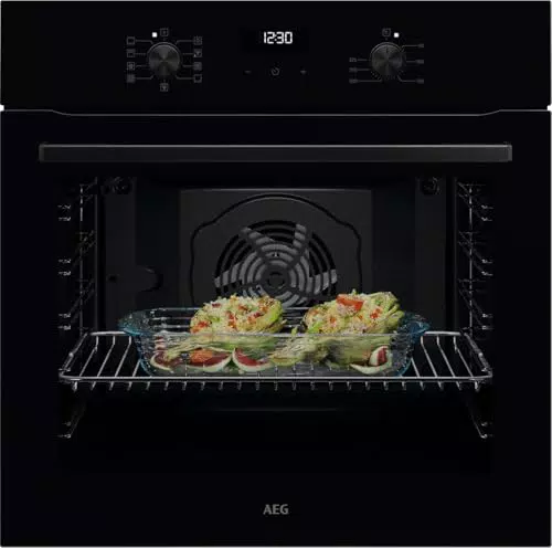 AEG Einbaubackofen Serie 5 mit Ringheißluft und Dampfreinigung – TU5AB20WSK