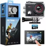 AKASO EK7000 Pro Action Cam 4K30FPS 20MP mit 64GB microSDXC Speicherkarte