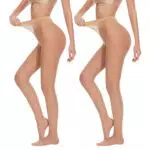 AKKQHH Damen Strumpfhose 20 DEN – Transparente, Reißfeste Feinstrumpfhose
