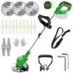 Makita Akku Rasentrimmer 3 in 1 mit 3 Klingen und 90° Trimmwinkel