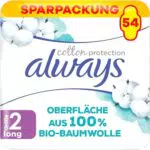 Always Ultra Damenbinden, Cotton Protection Long, ultradünn und super absorbierend