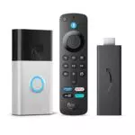Amazon Fire TV Stick HD mit Ring Akku-Videotürklingel (2024)