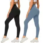 AMIYOYO High Waist Leggings Damen – Blickdicht und elastisch für Sport und Freizeit