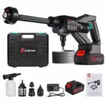 ANDEMAN Akku Hochdruckreiniger 6-in-1, max. 55 Bar für Auto und Gartenreinigung