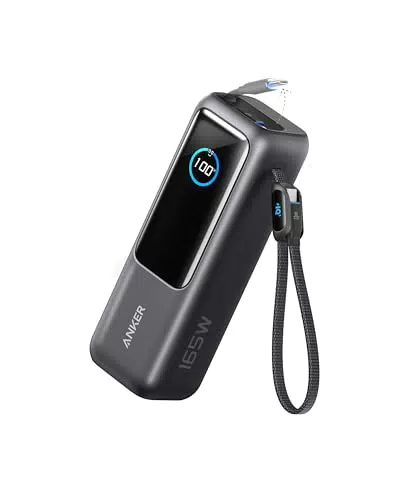 Anker Powerbank 25000mAh 165W USB-C mit 3x 100W Ports für Multi-Geräte
