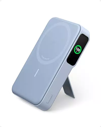 Anker MagGo Power Bank 10.000mAh, Qi2, 15W, MagSafe Ladegerät für iPhone