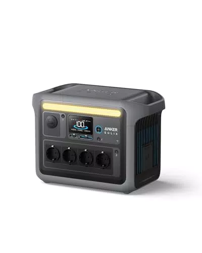 Anker SOLIX C1000 Tragbare Powerstation für Outdoor und Camping mit UltraFast Aufladung