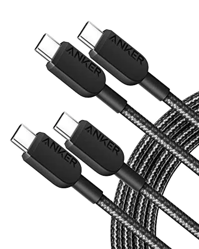 Anker USB C Kabel 60W 90cm für iPhone 16/15, MacBook, iPad, Galaxy S24, Pixel