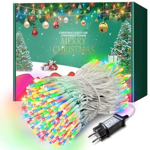 ARKOCHIC LED Lichterkette außen wasserdicht für Garten, Balkon & Weihnachten