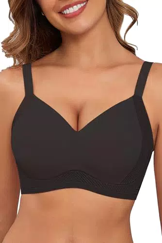 As Fairy Push-Up BH für Damen - Bequeme, Nahtlose Bralettes mit Volle Abdeckung