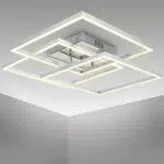 B.K.Licht LED Deckenlampe schwenkbar, 40 Watt, 4000 Lumen, vielseitig einsetzbar