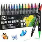 BAKEVIC Filzstifte Dual Brush – Perfekt zum Malen, Zeichnen & Journaling