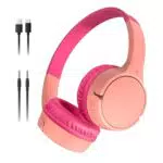 Belkin SoundForm Mini kabellose Kinderkopfhörer mit Mikrofon und Aufklebern