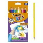 BIC Aquacouleur Wasserfarben Stifte mit Aquarellfarbeffekt
