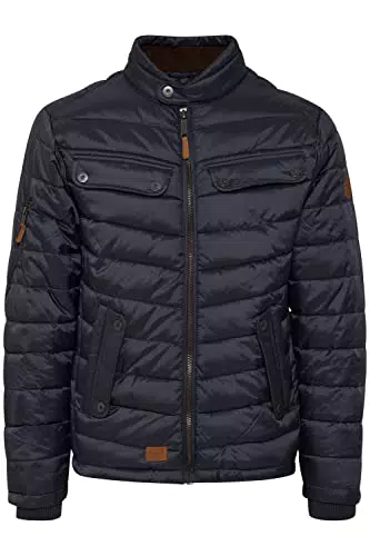 Blend Camaro Herren Steppjacke mit Stehkragen für die Übergangszeit