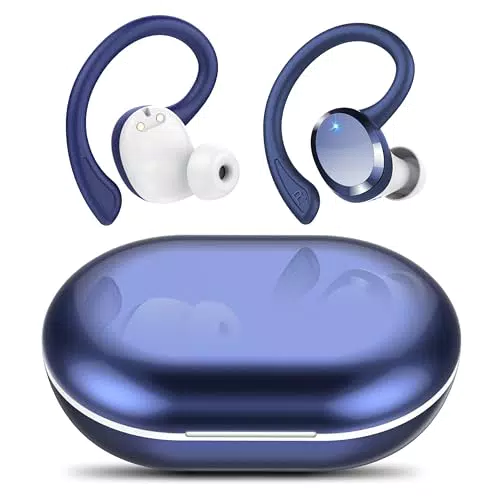 Kabellose Bluetooth Sport Kopfhörer In Ear, IPX7, 68h Akku, 4 HD Mikrofone