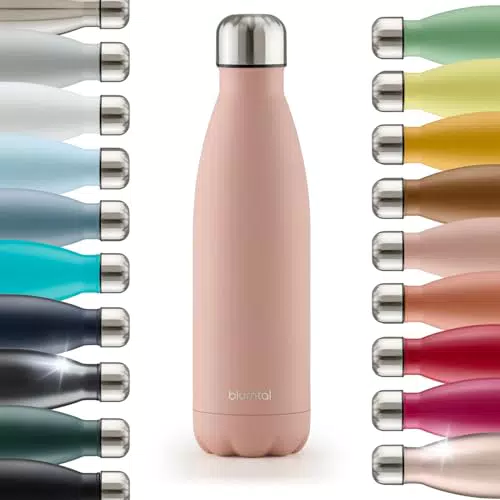 Blumtal Edelstahl Trinkflasche - Auslaufsichere Isolierflasche BPA-frei