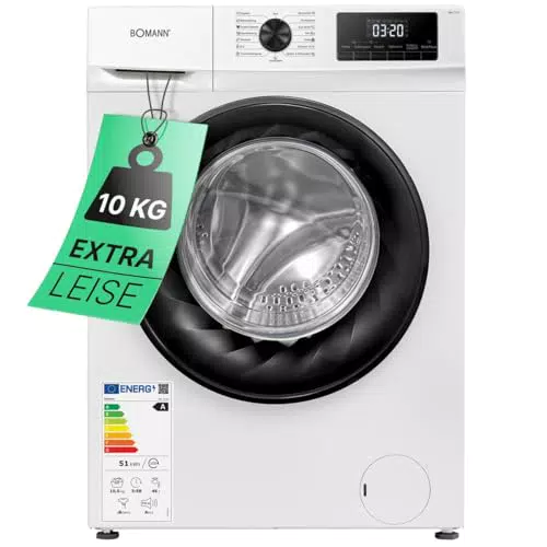 Bomann Waschmaschine WA 7110 mit 1400 U/min und effizientem Invertermotor
