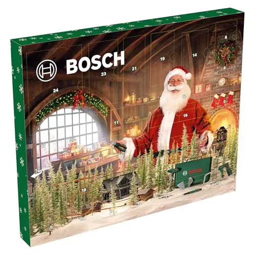 Bosch Adventskalender 2025 mit Handwerkzeug, Bit-Schraubendreher & Zubehör