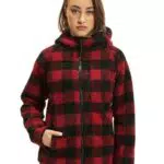 Brandit Teddyfleece Jacke für Damen mit Kapuze