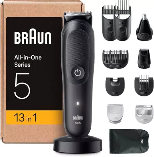 Braun Series 7 Multigroom 13-in-1 – Barttrimmer, Nasenhaartrimmer, Haarschneider