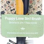 PetSafe Bürste und Stifte mit Flohkamm für Welpen 3in1