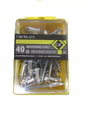C.K Nieten Box T3819A 615 – Aluminium Nieten Set für vielseitige Anwendungen
