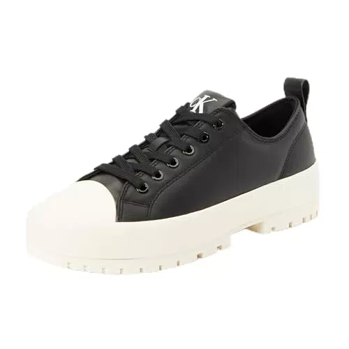 Calvin Klein Damen Hybrid Sneaker Nappa Low Top