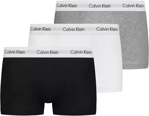 Calvin Klein Herren Boxershorts aus hochwertiger Baumwolle mit Stretch