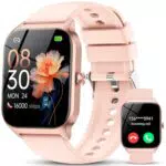 CASCHO Smartwatch, 1.85 HD Fitness Tracker, Bluetooth, IP68 Wasserdicht