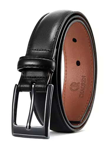 CHAOREN Ledergürtel Herren – Eleganter Gürtel für Business und formelle Anlässe