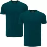 Charles Wilson Herren Elastan T-Shirts mit Rundhalsausschnitt
