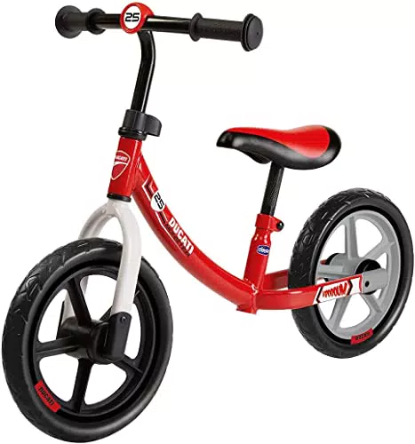 Chicco Ducati Monster Laufrad für Kinder, balancefähiges Fahrrad ohne Pedale