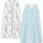 Chilsuessy Sommerschlafsack 0.5 Tog 100% Baumwolle für Neugeborene