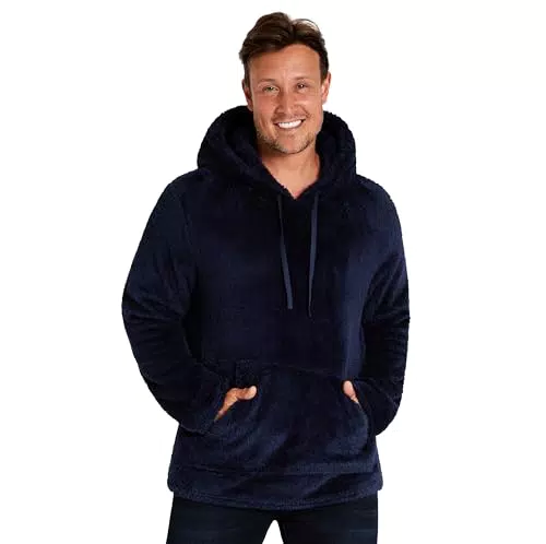 CityComfort Herren Kapuzenpullover aus Fleece – Weicher Hoodie für Winter