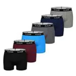 CLALER Herren Boxershorts aus Baumwolle - Retroshorts für Männer - Bequeme und Atmungsaktive Unterwäsche