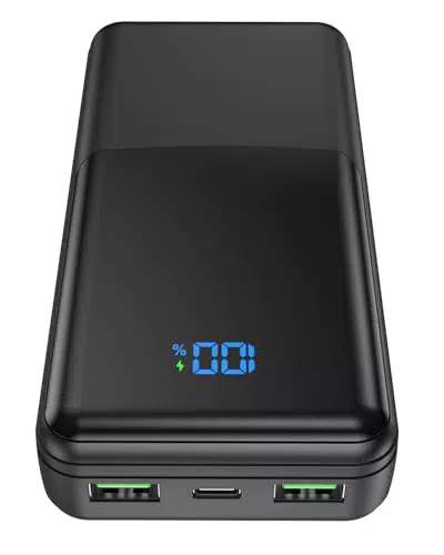 Coblob Powerbank 27000mAh mit 30W USB-C Schnellladung und LED Display